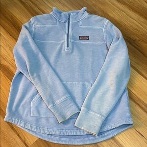 Vineyard Vines Sky Blue Quarter-Zip Pullover